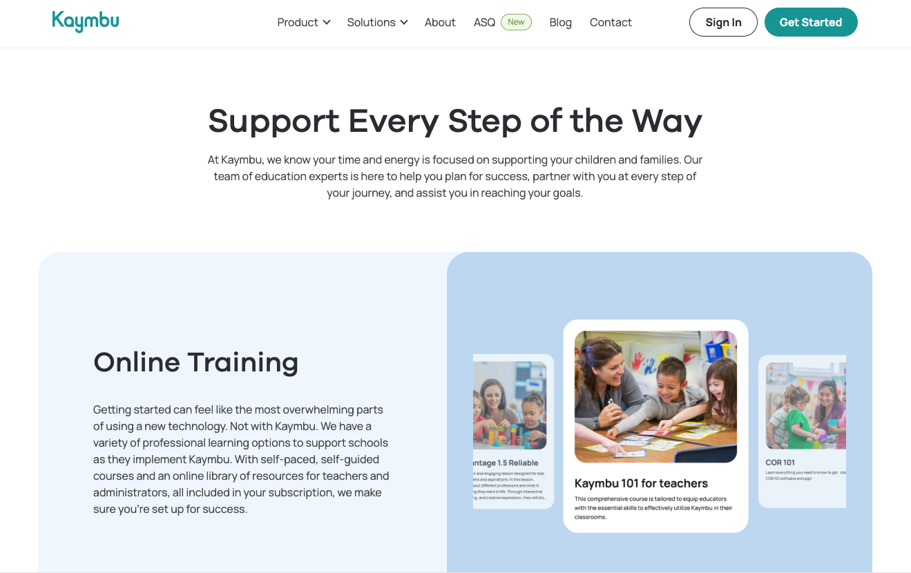 Using Kaymbu Daily Director Checklist.pdf Support & Training | Kaymbu